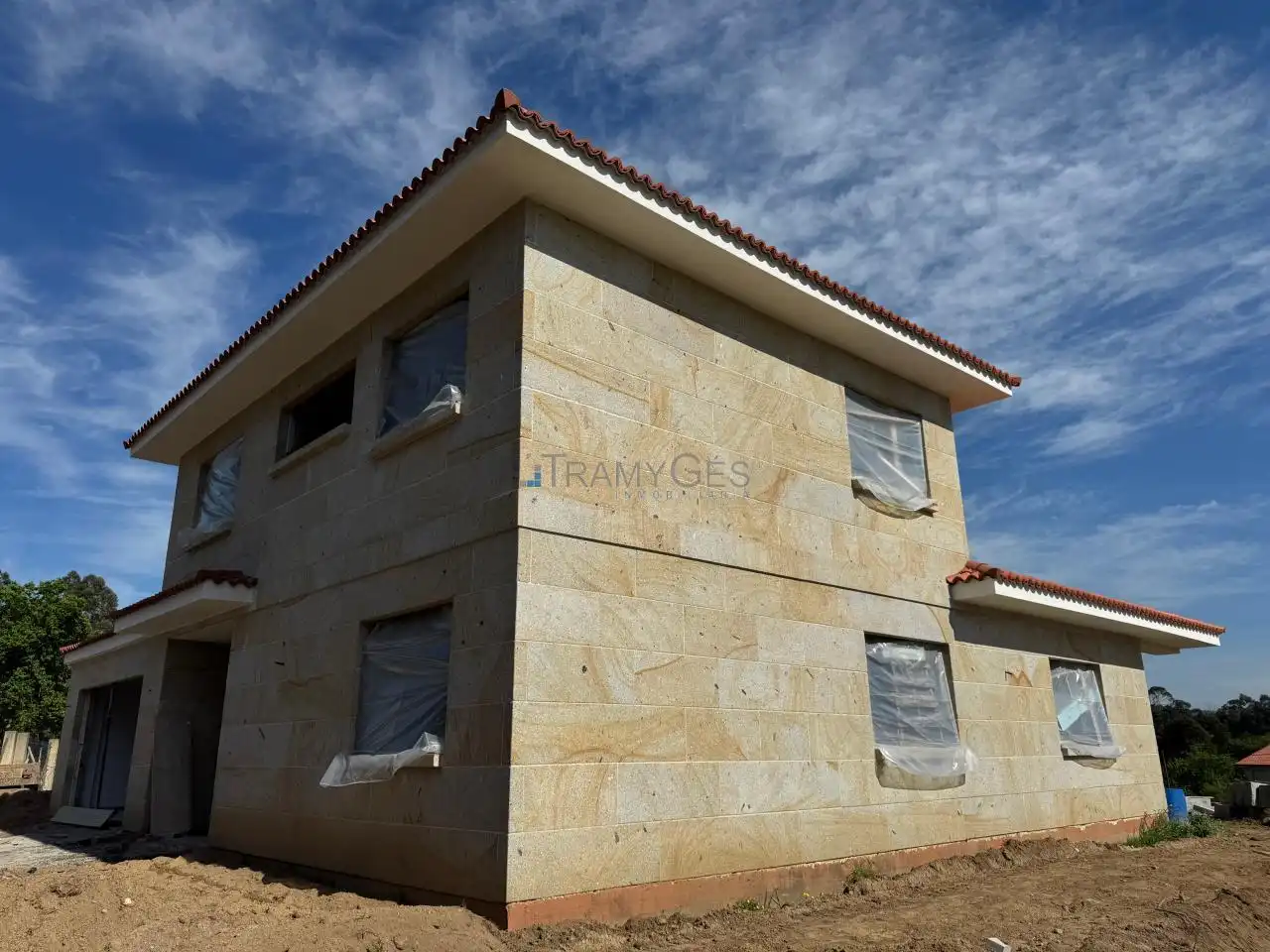 Vista exterior de Casa o chalet en venta en Tomiño con Calefacción, Jardín privado y Terraza