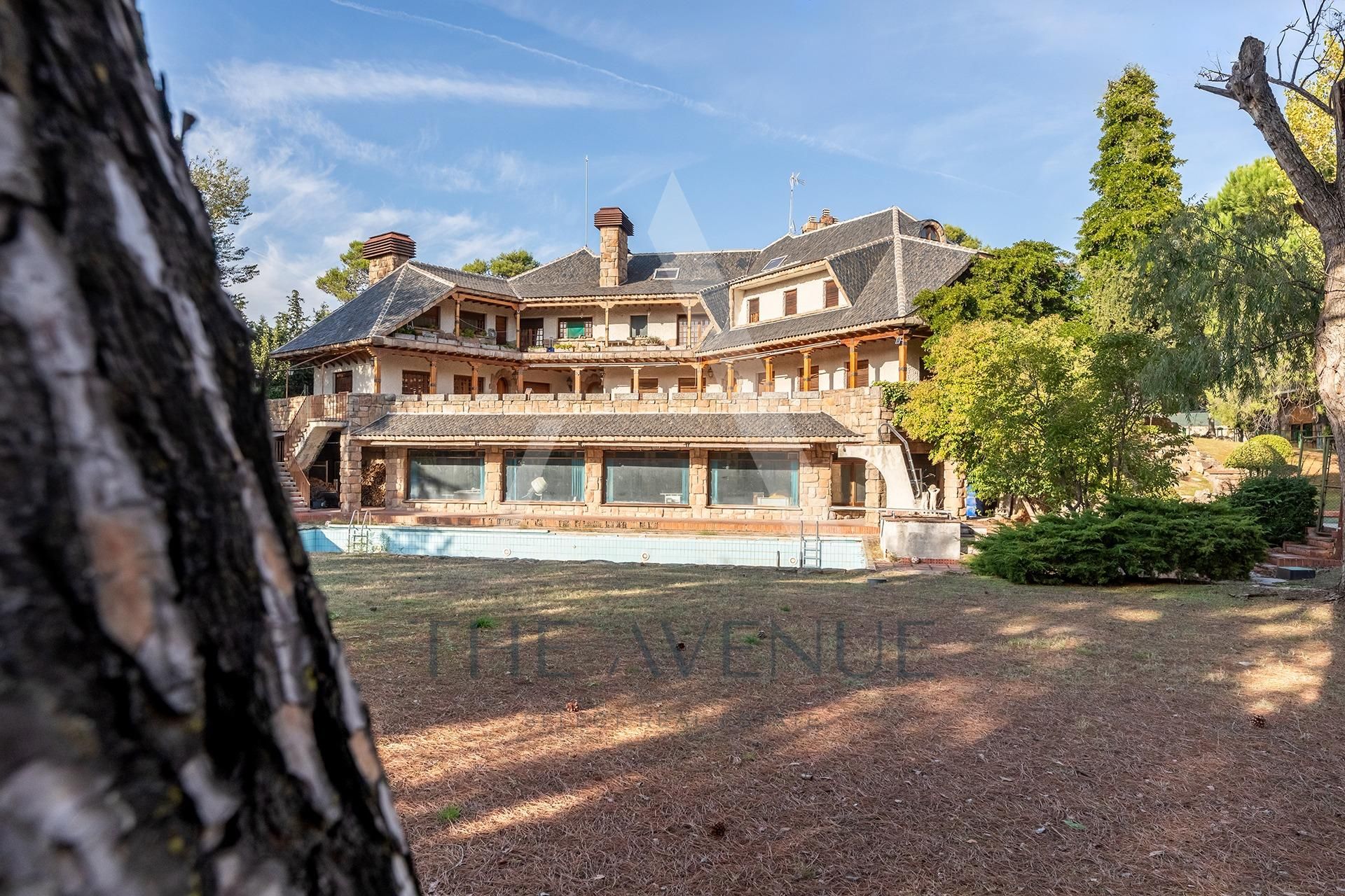 Exterior view of House or chalet for sale in Boadilla del Monte  with Heating, Private garden and Terrace