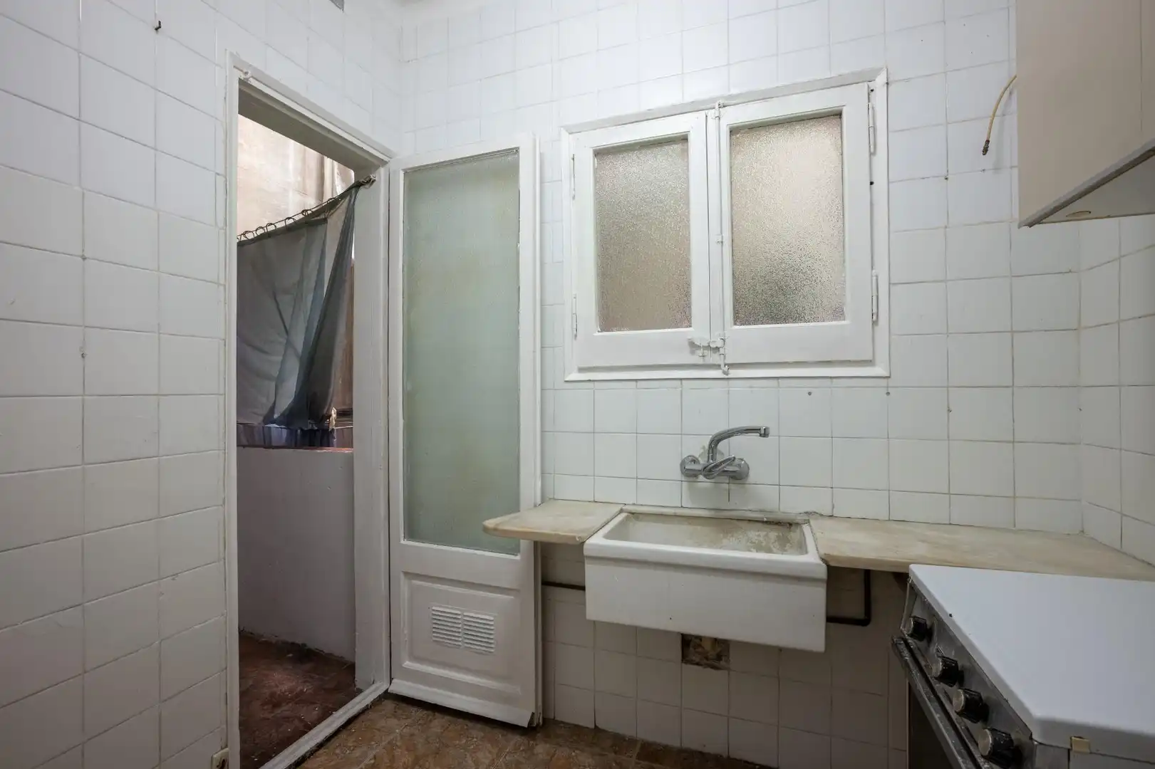Cuina de Pis en venda en Barcelona amb Balcó