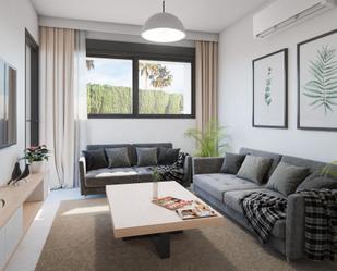 Sala d'estar de Apartament en venda en Benalmádena amb Aire condicionat, Jardí privat i Terrassa