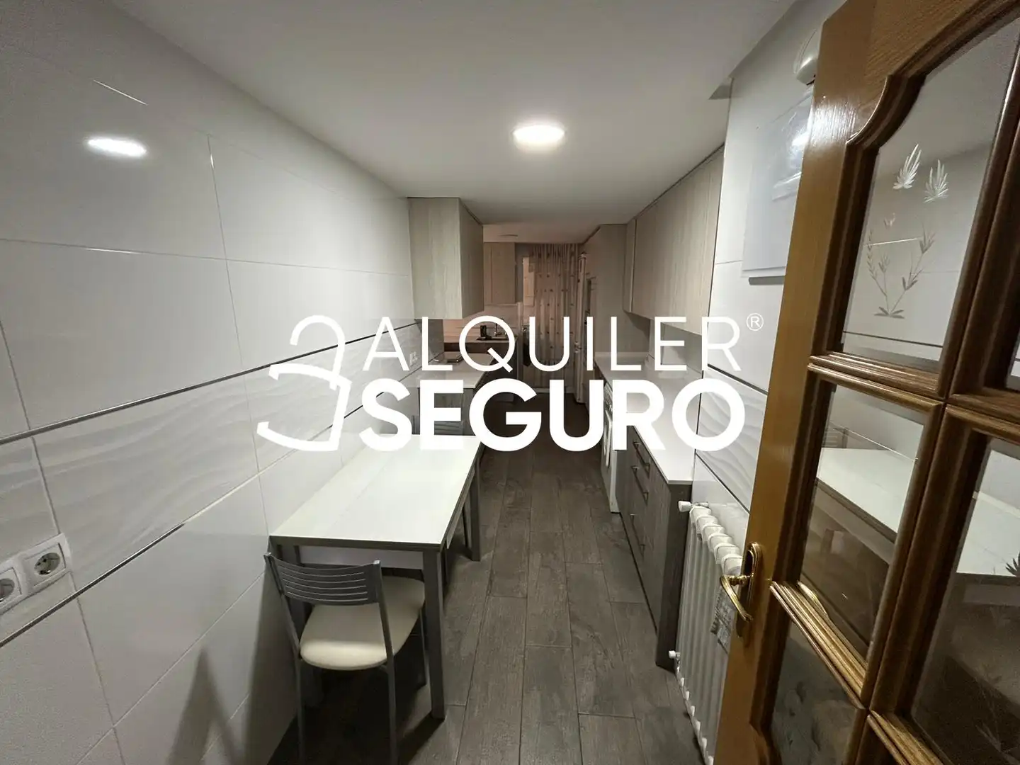 Cuina de Pis de lloguer en Alcalá de Henares amb Aire condicionat, Calefacció i Terrassa