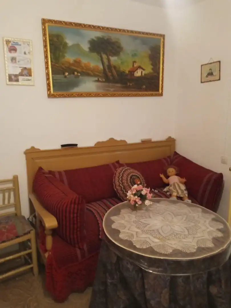 Sala de estar de Casa o chalet en venta en Munera con Jardín privado y Amueblado