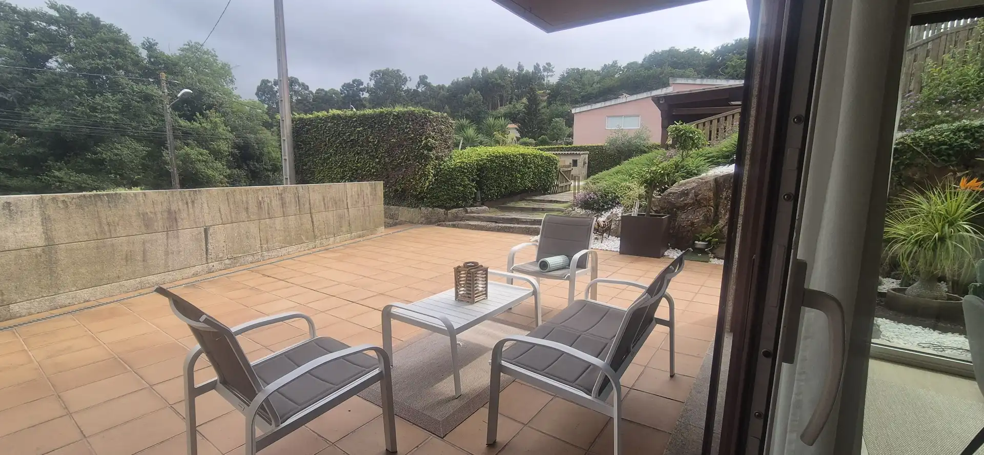 Terraza de Casa o chalet en venta en Vigo  con Aire acondicionado, Calefacción y Jardín privado