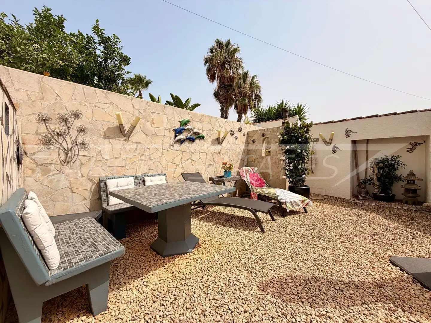 Terrassa de Casa o xalet en venda en Els Poblets amb Aire condicionat i Piscina