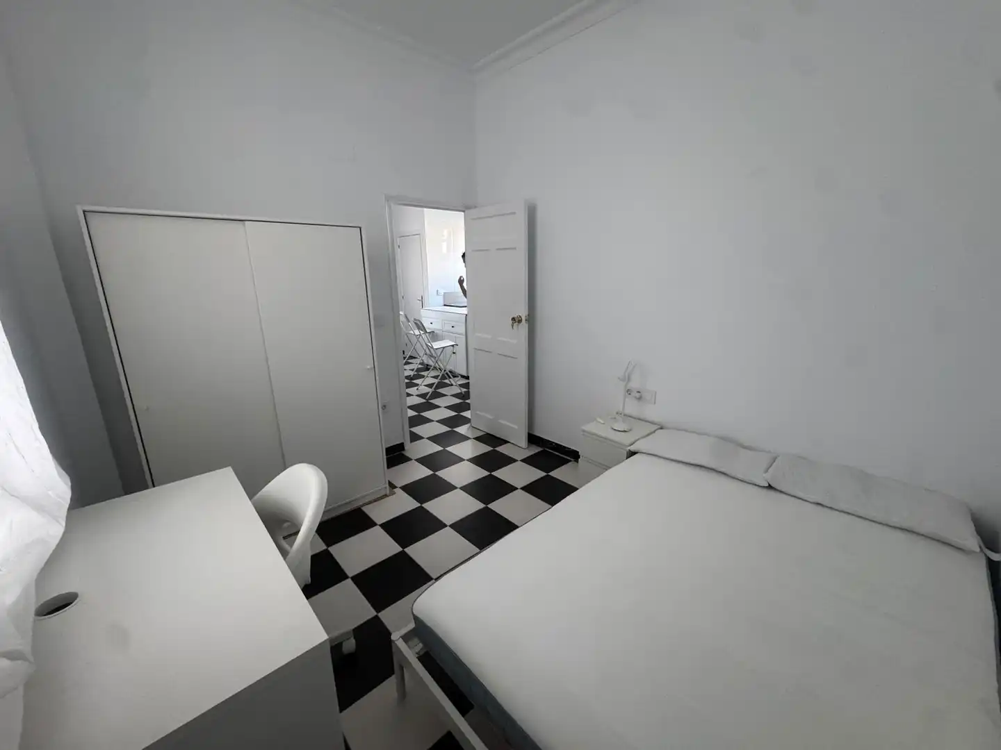 Bedroom of Flat for rent in Nervión