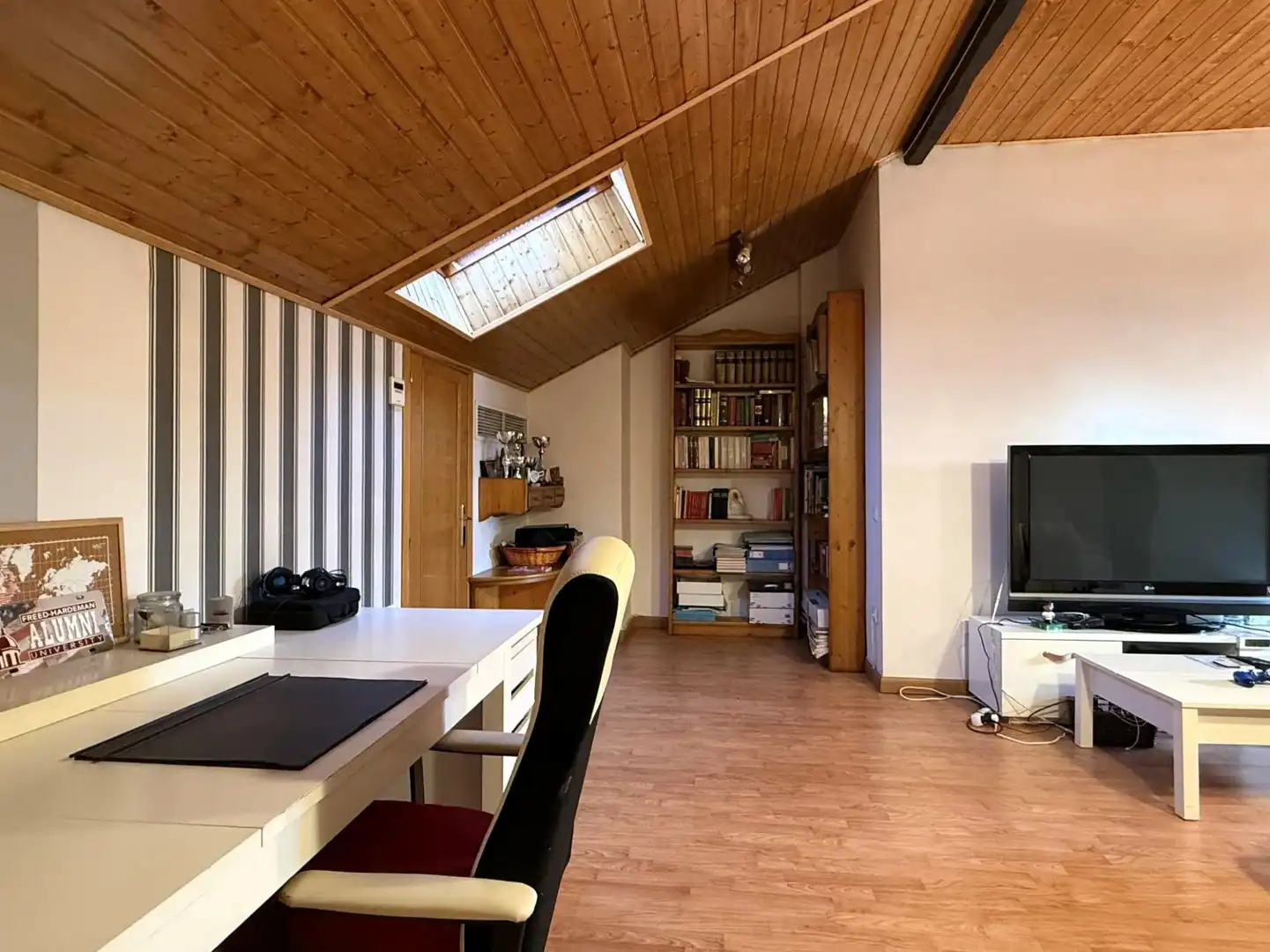 Sala de estar de Casa adosada en venta en Guadalajara con Aire acondicionado, Calefacción y Terraza