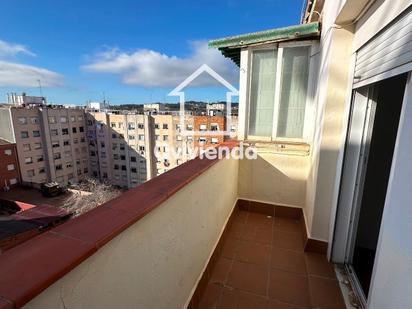 Exterior view of Flat for sale in Terrassa  with Heating, Parquet flooring and Terrace