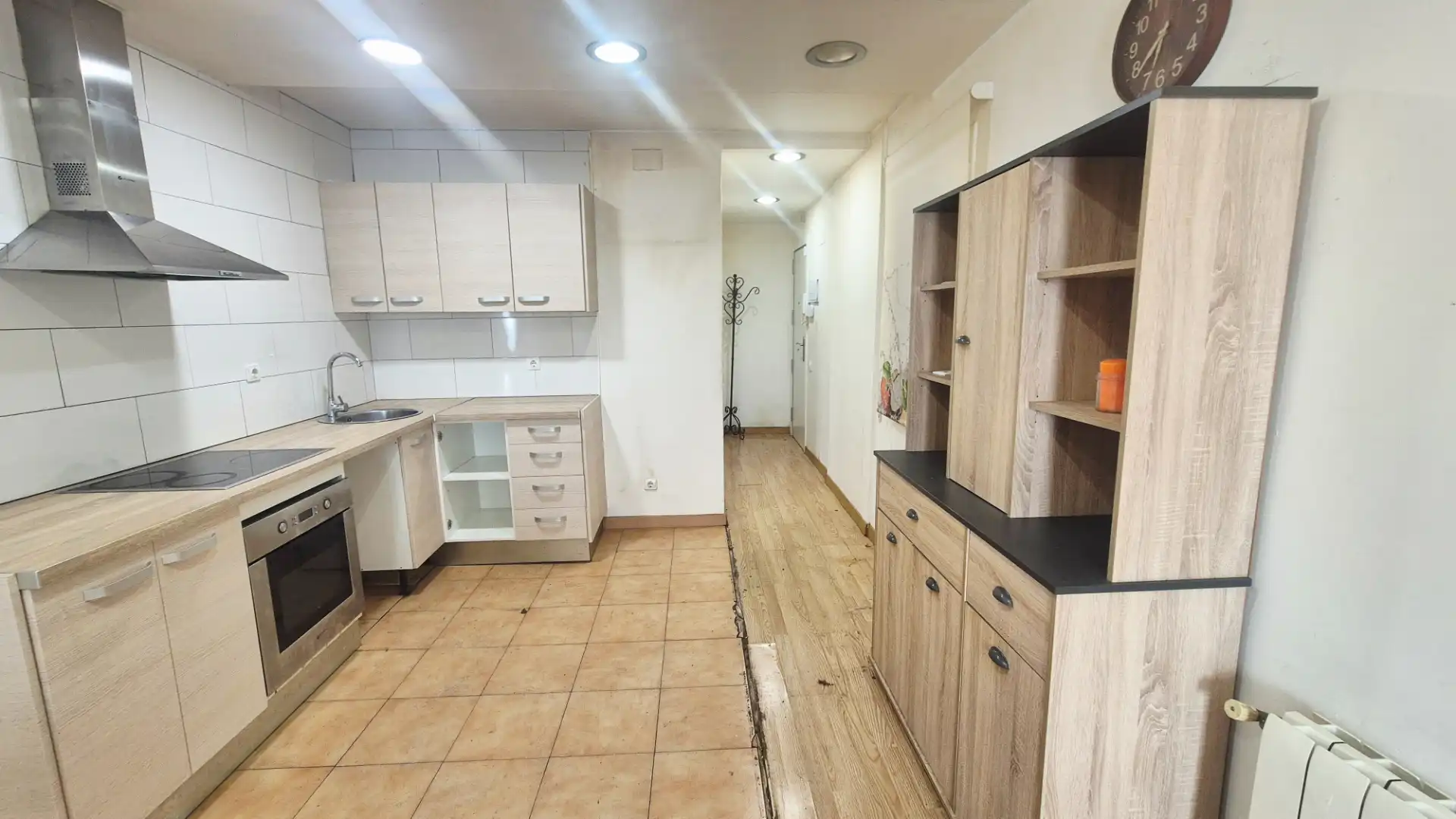 Kitchen of Flat for sale in Arenys de Mar  with Heating, Parquet flooring and Oven