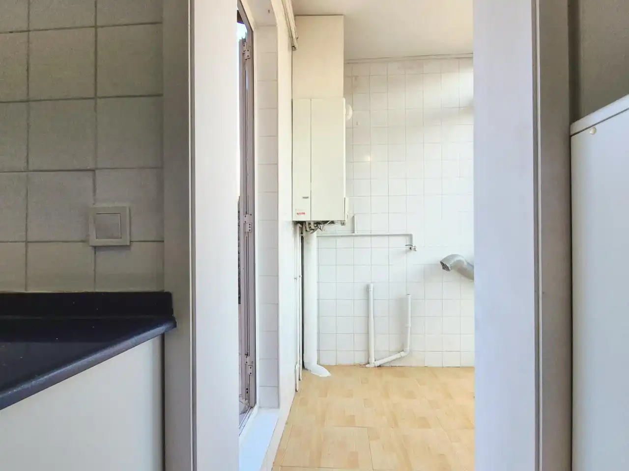 Küche von Maisonette zum Verkauf in Matadepera mit Klimaanlage, Heizung und Terrasse