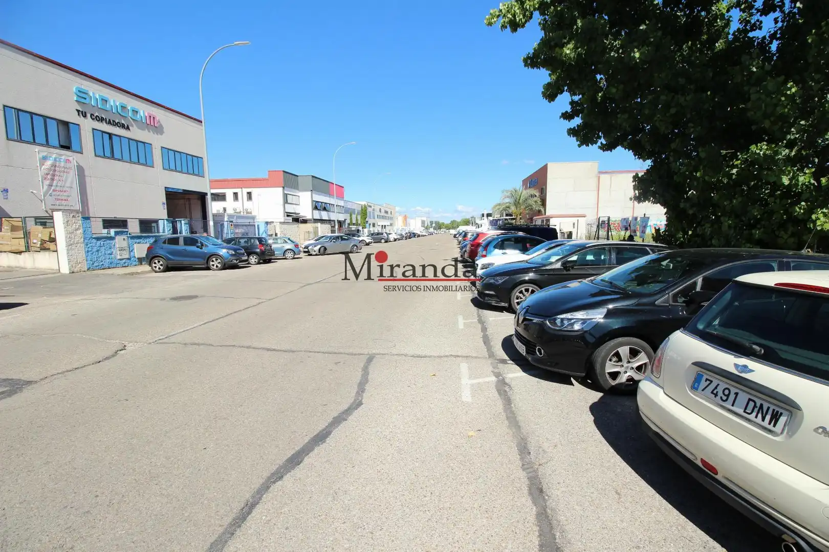Parking of Industrial land for sale in Móstoles
