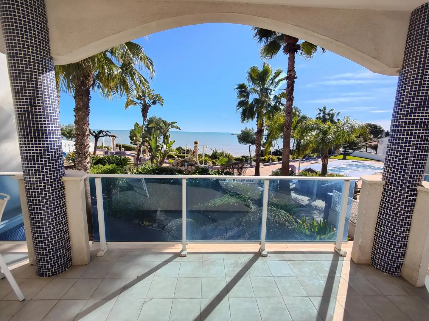 Terrace of Apartments for sale in Alcanar  with Air Conditioner, Private garden and Terrace