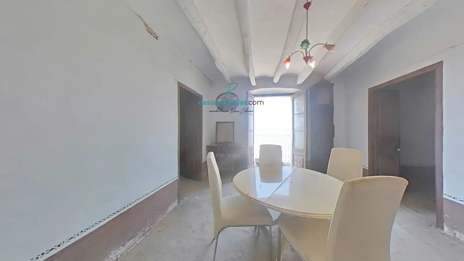 Menjador de Finca rústica en venda en Santa Margarida I Els Monjos amb Calefacció, Jardí privat i Terrassa