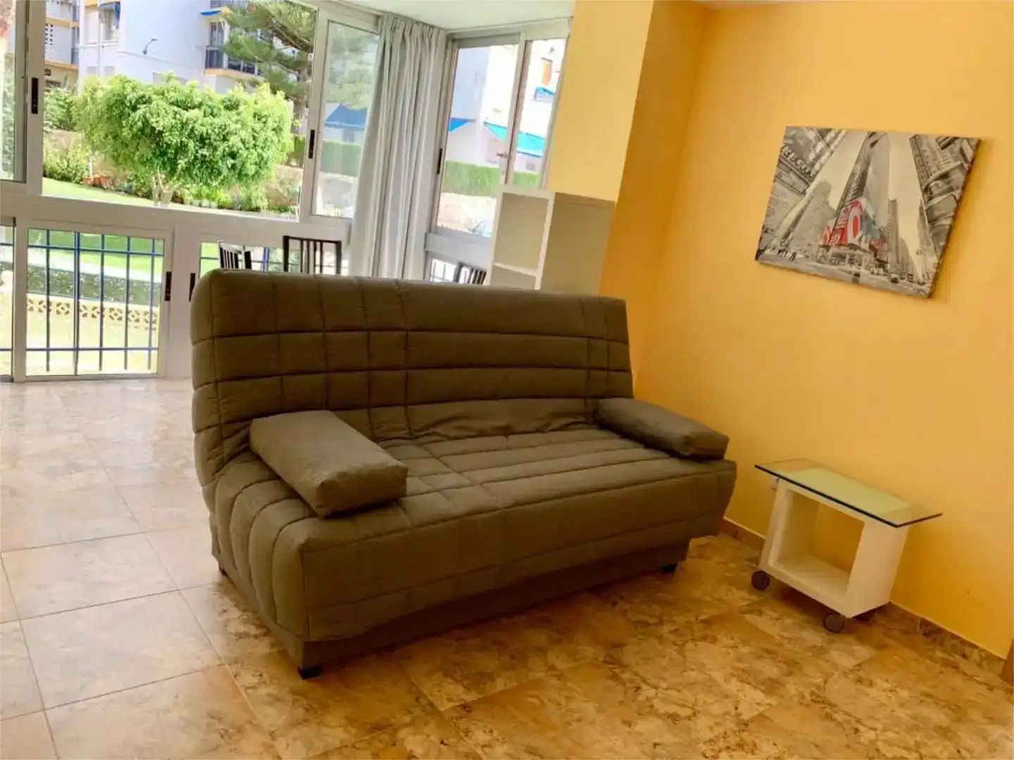 Wohnzimmer von Wohnung zur Miete in Benidorm mit Schwimmbad und Möbliert