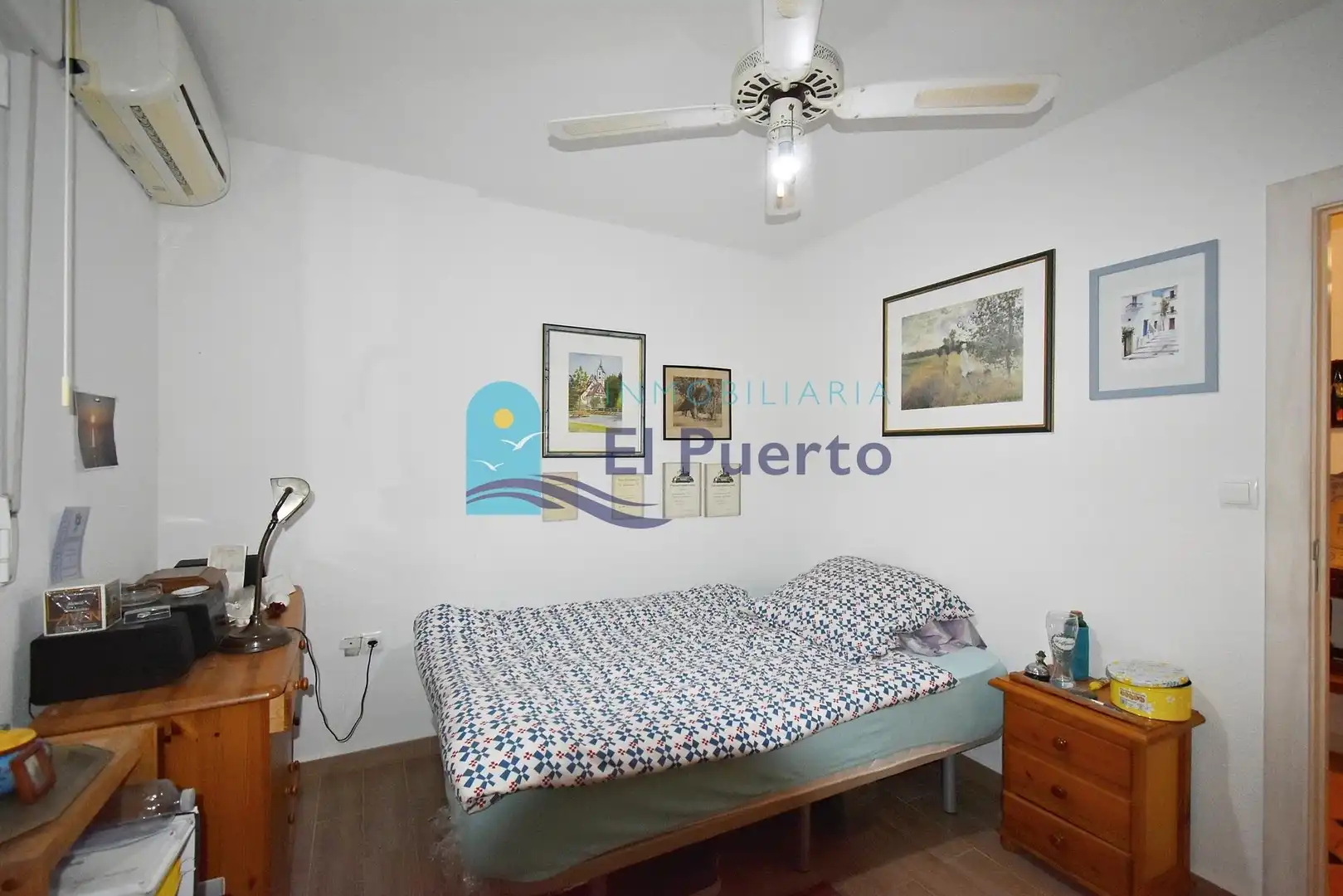 Bedroom of Flat for sale in Cartagena  with Air Conditioner, Private garden and Terrace