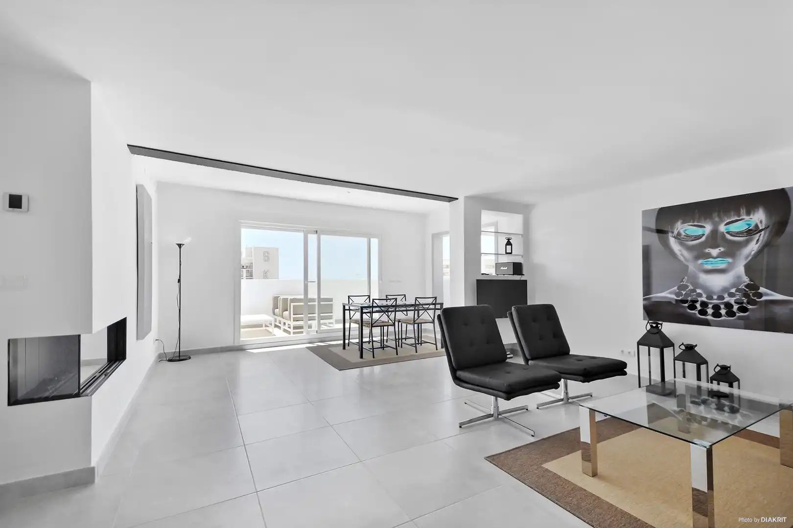 Sala de estar de Ático en venta en Marbella con Aire acondicionado, Terraza y Internet