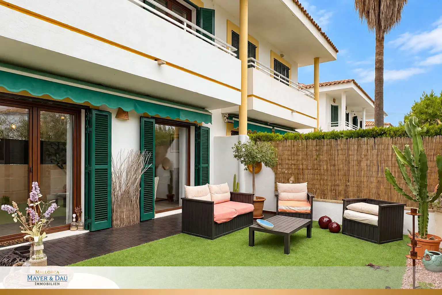 Terraza de Casa adosada en venta en Font de Sa Cala