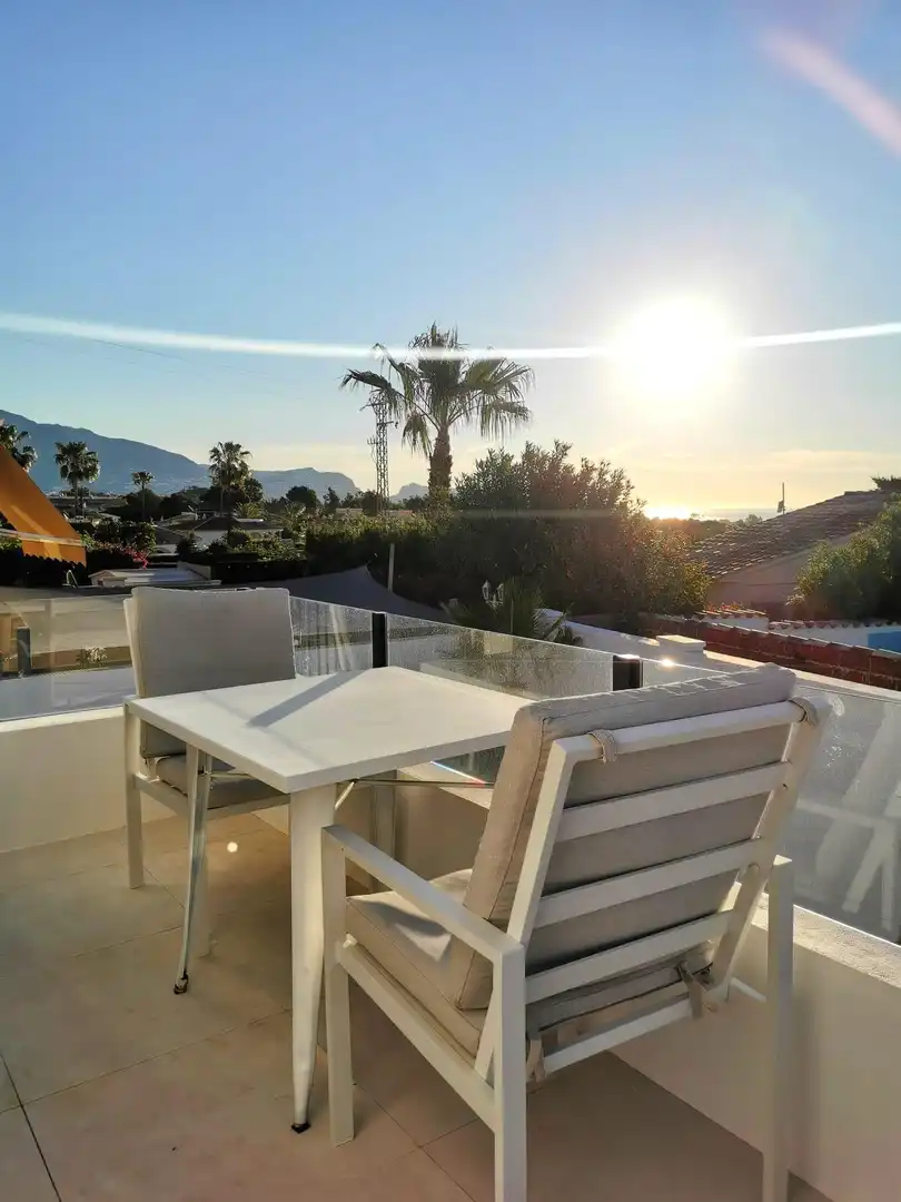 Terraza de Casa o chalet en venta en La Nucia con Jacuzzi
