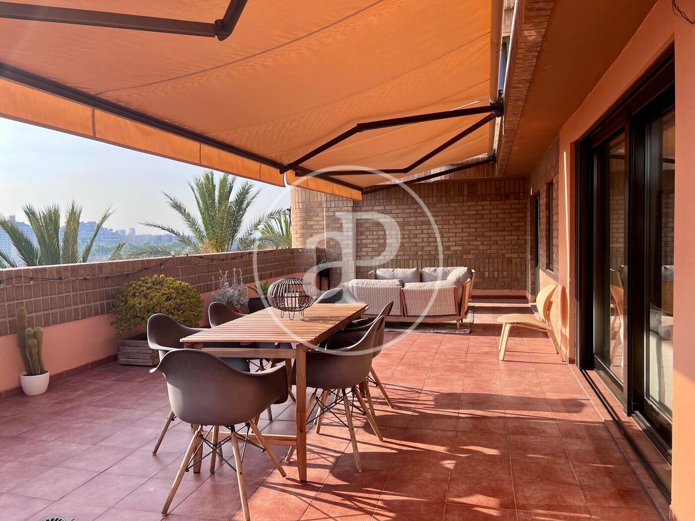 Terrace of Flat for sale in  Valencia Capital  with Air Conditioner, Heating and Terrace
