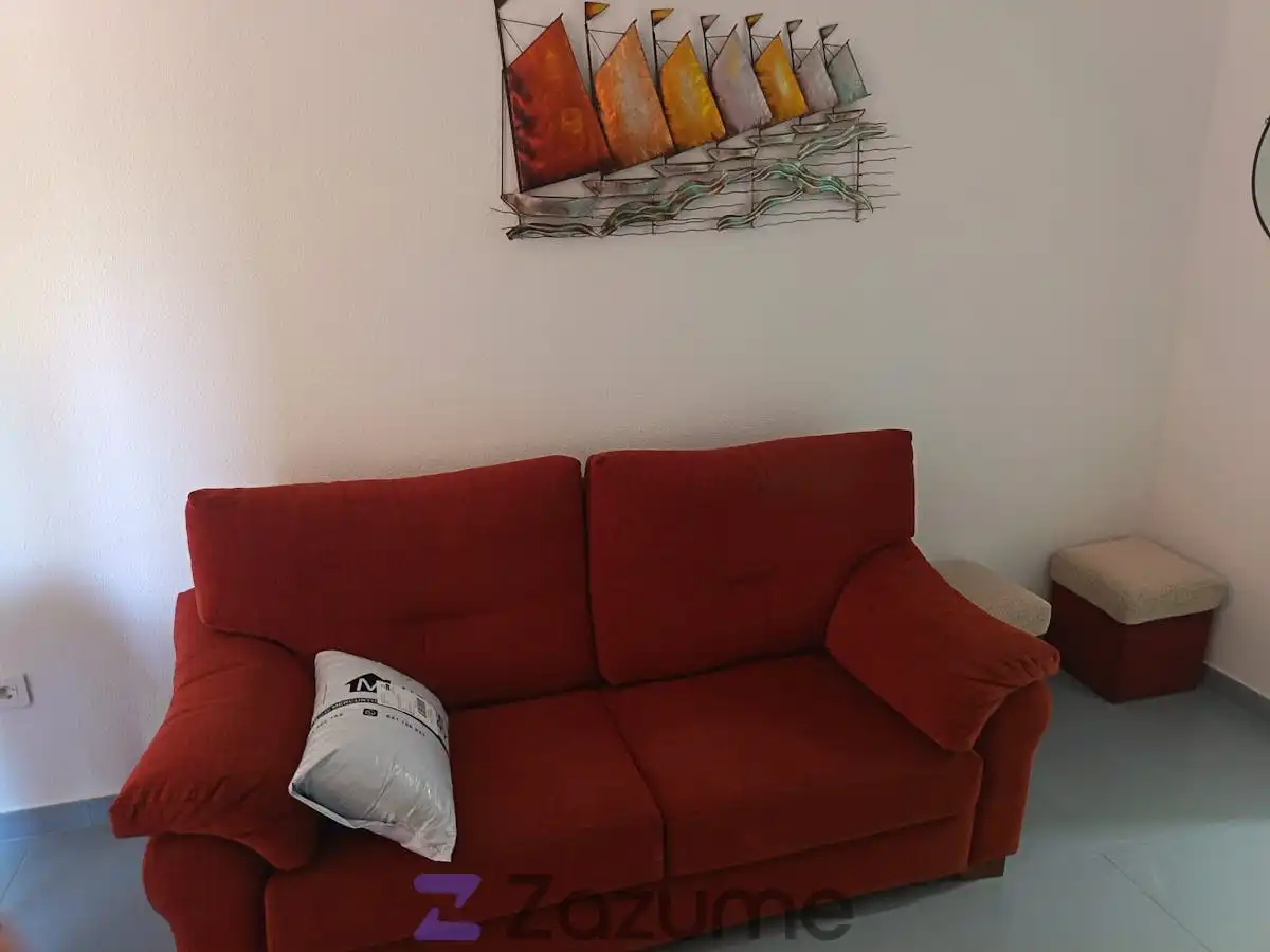 Living room of Flat for rent in Toledo  with Heating, Furnished and Oven