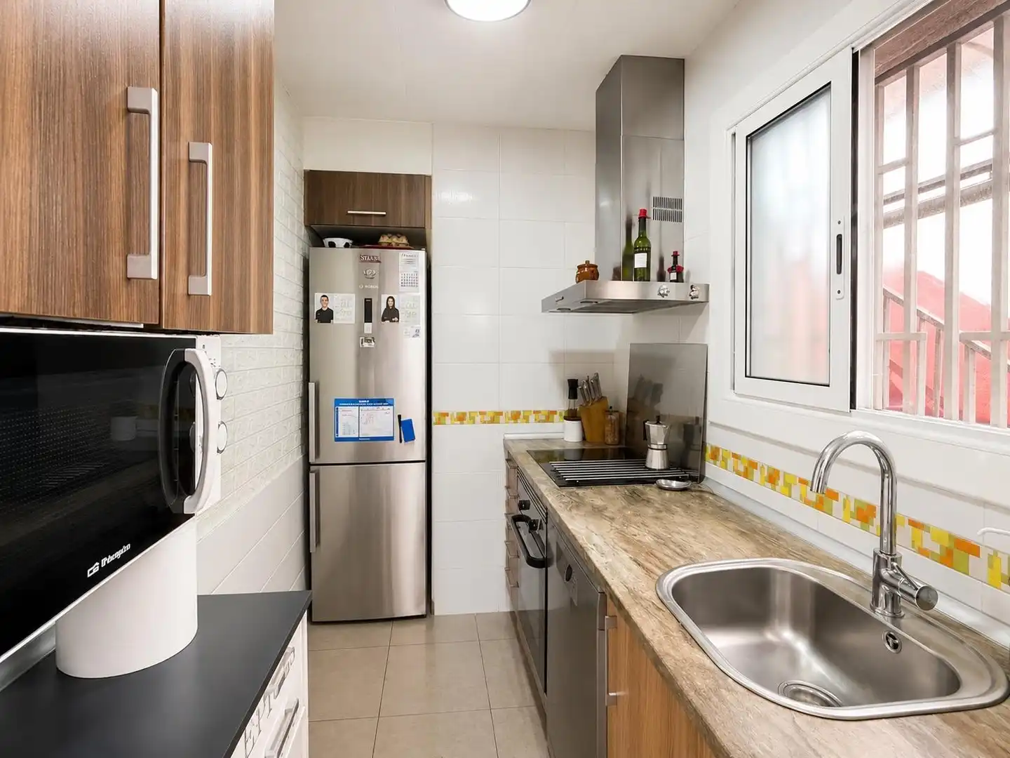 Kitchen of Houses for sale in Sabadell  with Air Conditioner, Terrace and Storage room