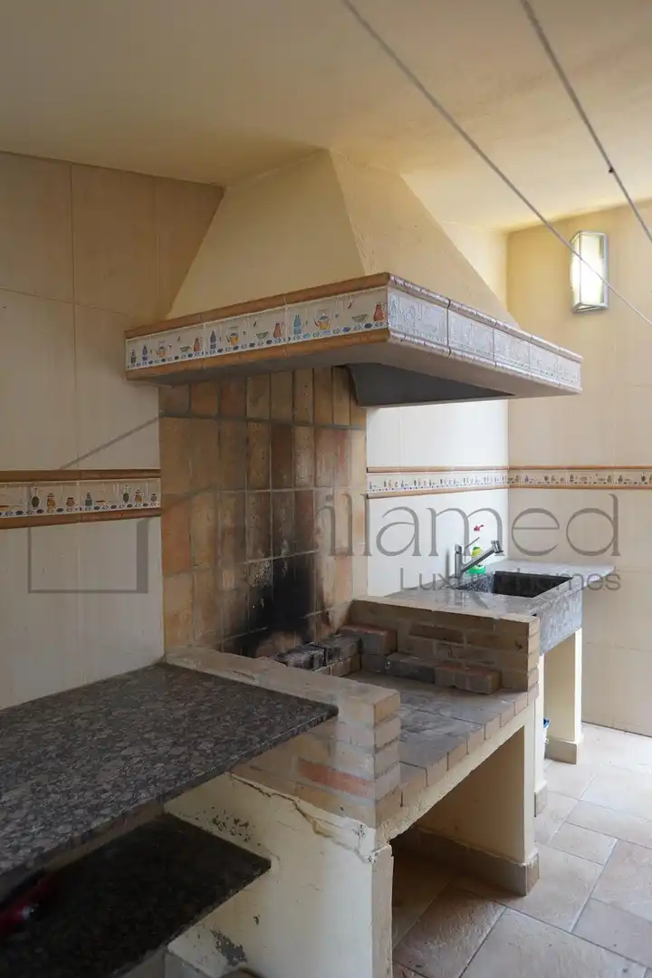 Cocina de Casa o chalet de alquiler en La Pobla de Farnals con Aire acondicionado, Calefacción y Terraza