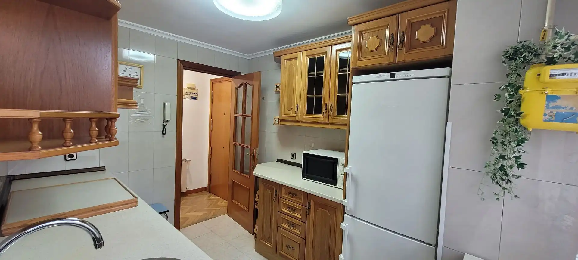 Kitchen of Flat for rent in Madrid  with Air Conditioner, Heating and Terrace