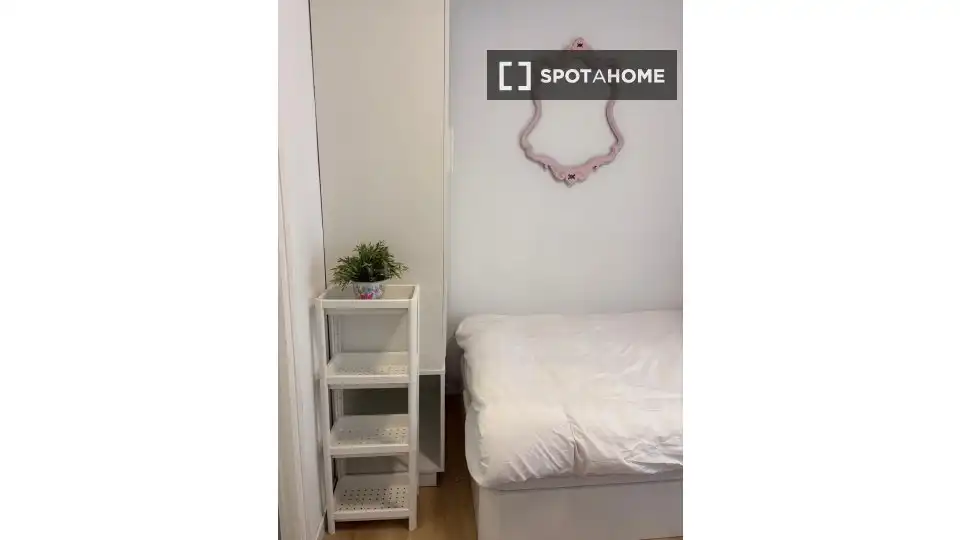 Bedroom of Flat for rent in Barcelona  with Air Conditioner, Heating and Furnished