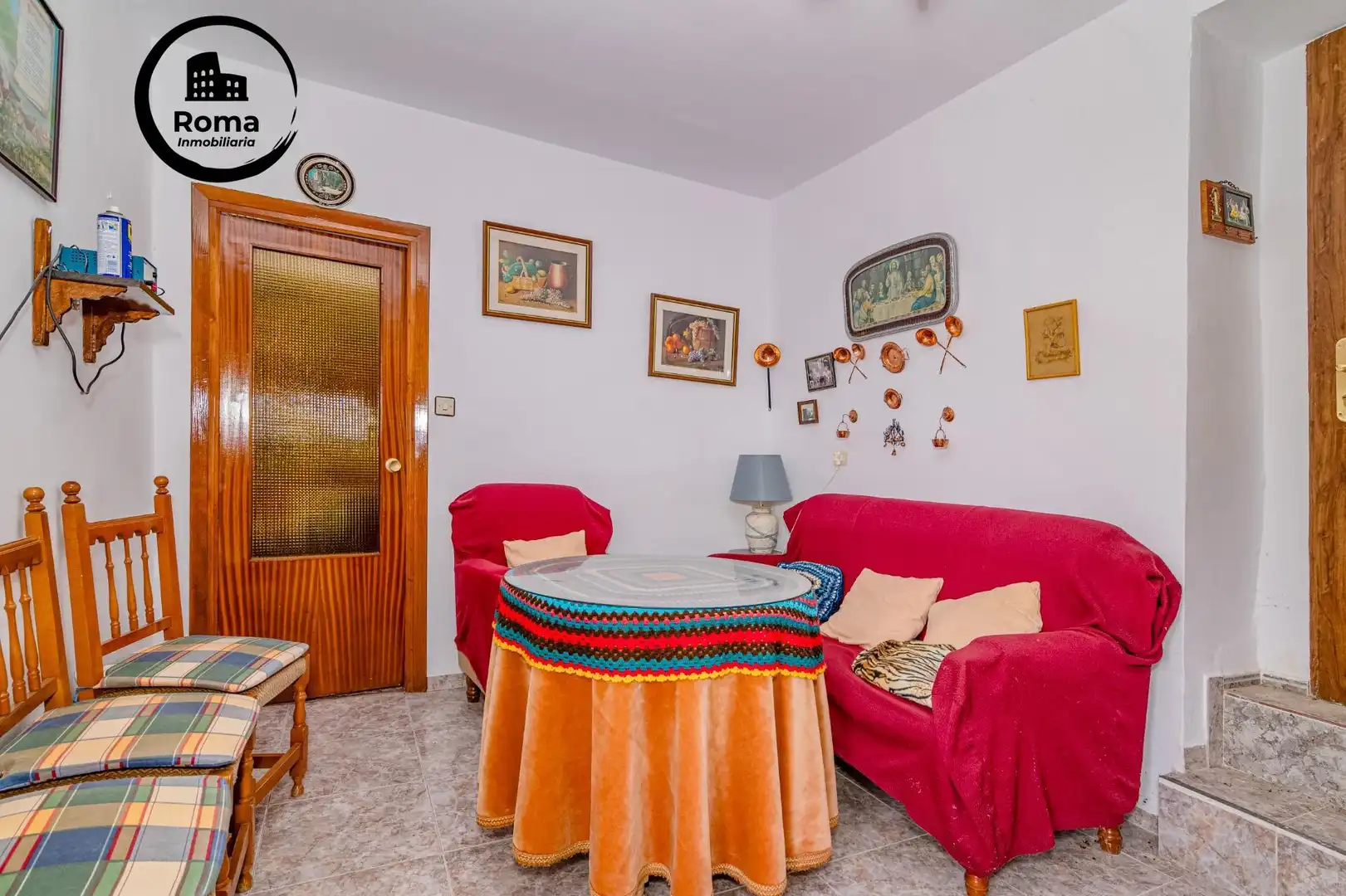 Sala de estar de Casa o chalet en venta en Colomera con Terraza y Amueblado
