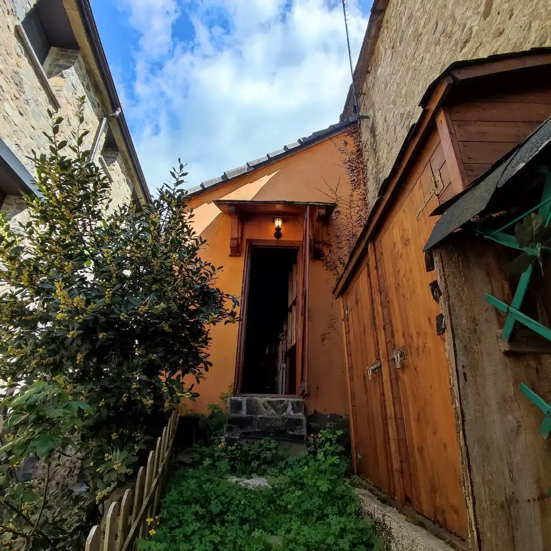 Vista exterior de Casa o chalet en venta en Torla - Ordesa con Amueblado y Balcón