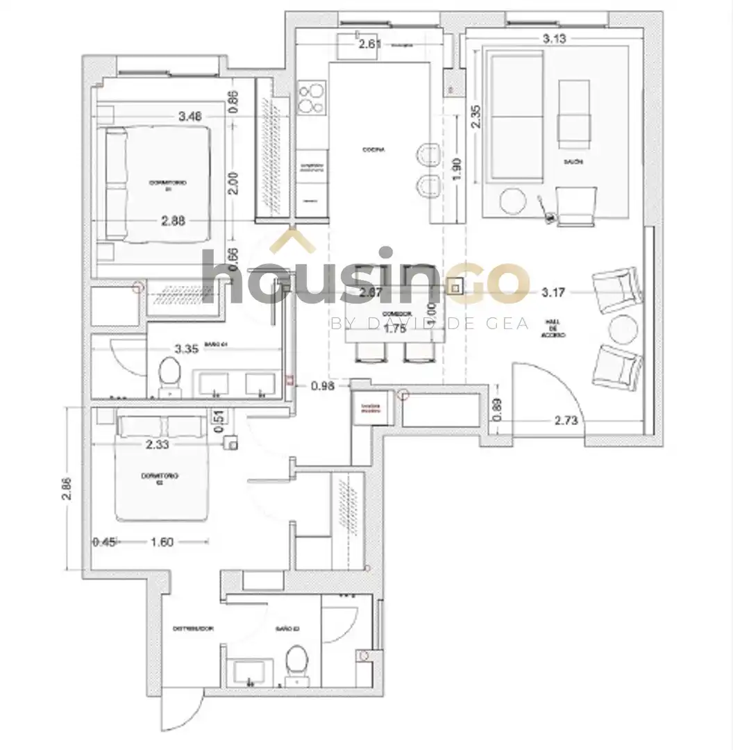 Flat with lift for sale in Menéndez Pelayo, imagen 18