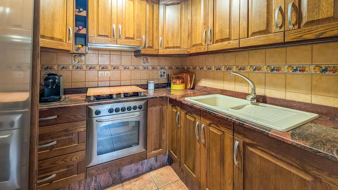 Cocina de Casa adosada en venta en Santa Pola con Aire acondicionado, Terraza y Amueblado