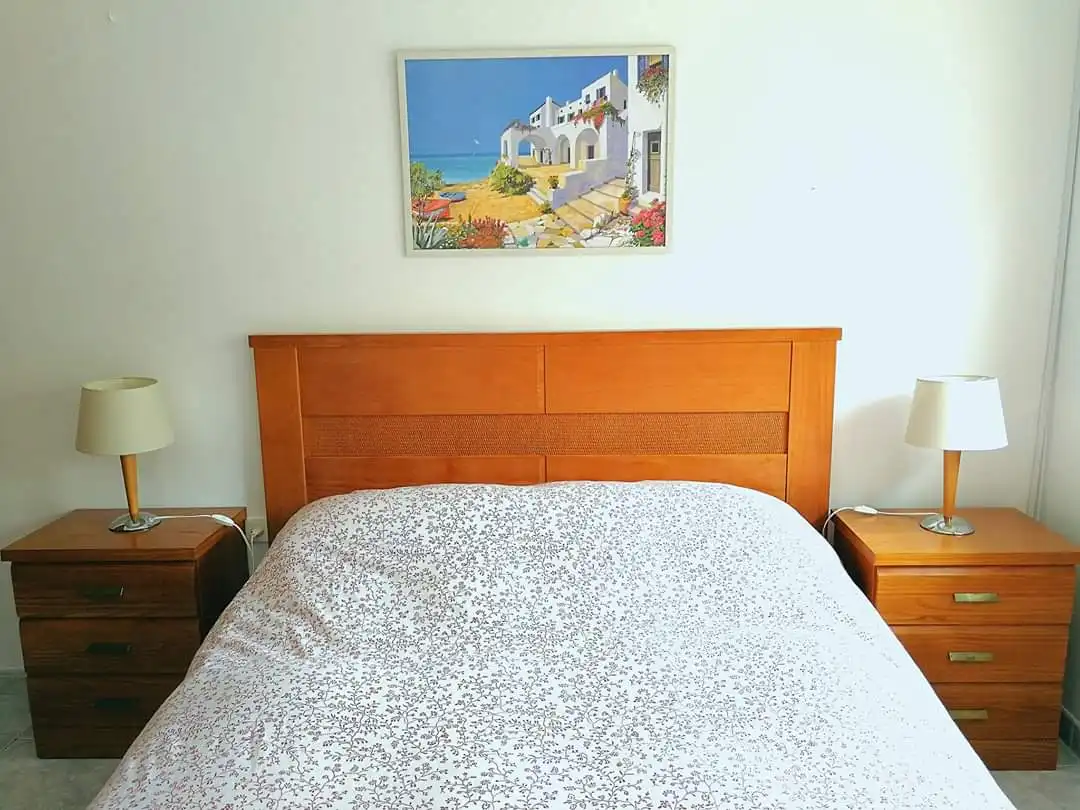 Dormitori de Apartament de lloguer en Torremolinos amb Aire condicionat, Calefacció i Terrassa