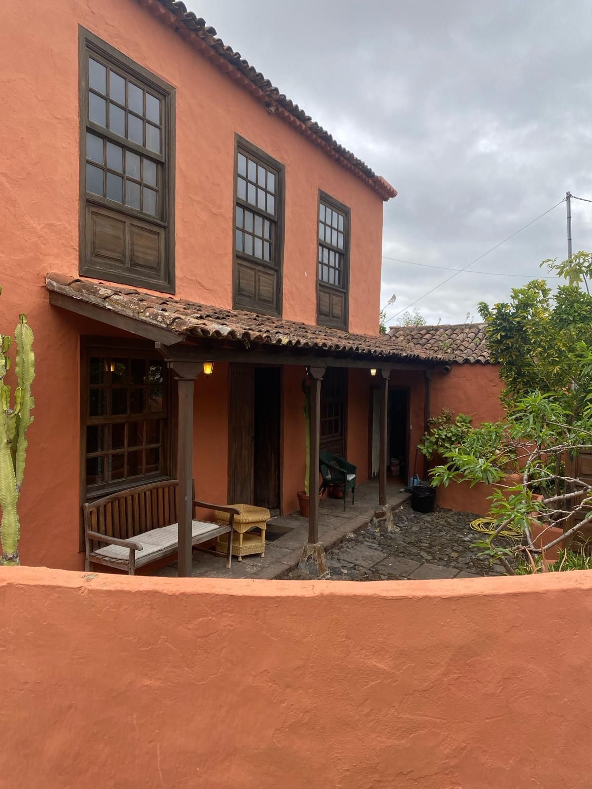 Exterior view of House or chalet for sale in Icod de los Vinos  with Private garden and Storage room
