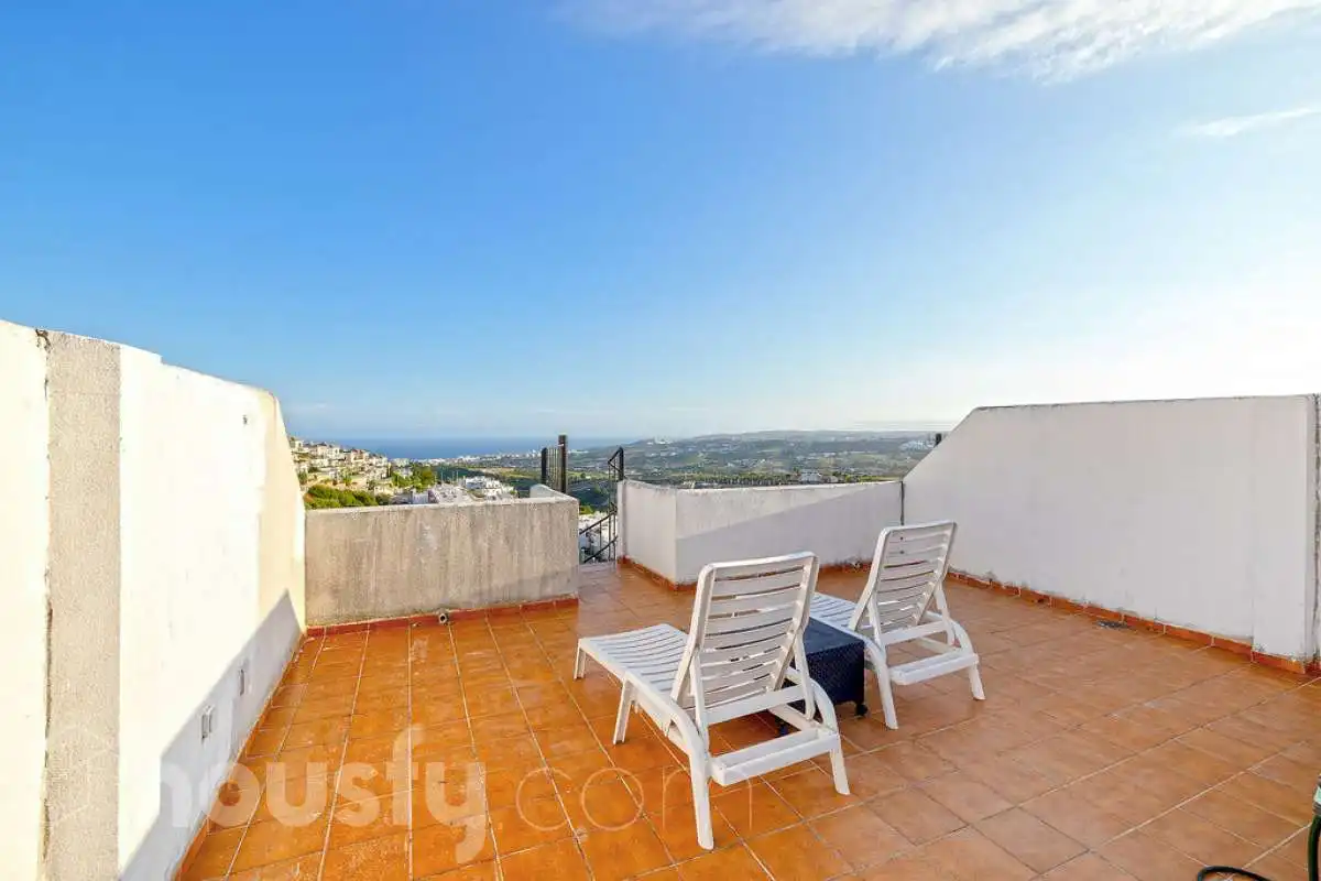 Terrace of Flat for sale in Doña Julia Golf