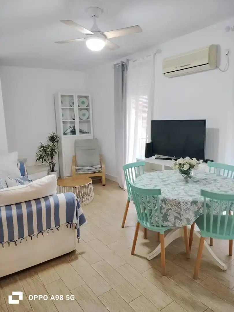 Sala de estar de Piso de alquiler en Chipiona con Aire acondicionado, Trastero y Amueblado