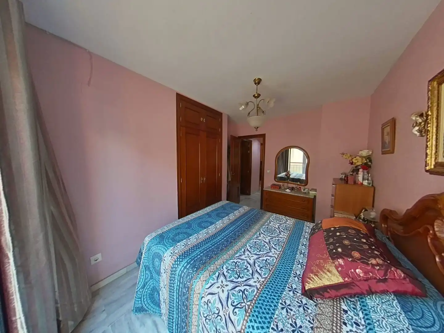 Bedroom of Flat for sale in Málaga  with Air Conditioner, Furnished and Balcony