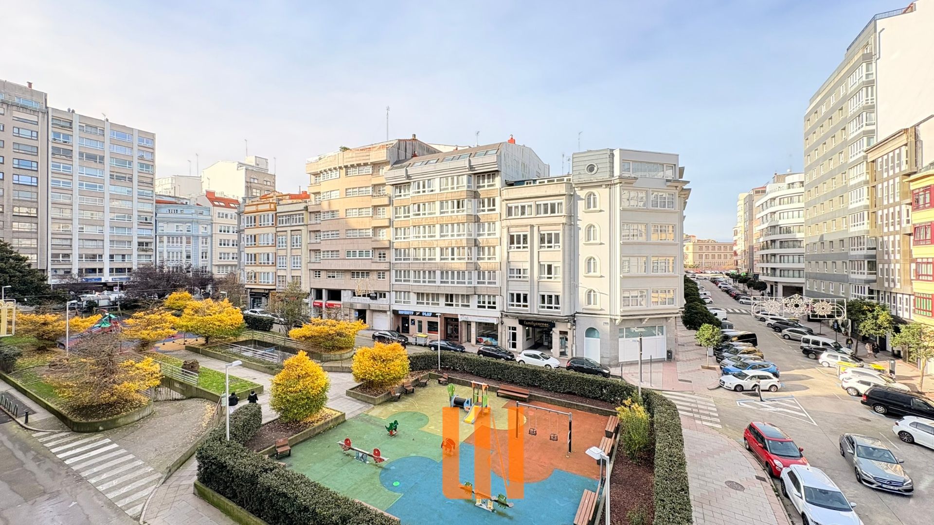 Exterior view of Flat for sale in A Coruña Capital   with Heating and Parquet flooring