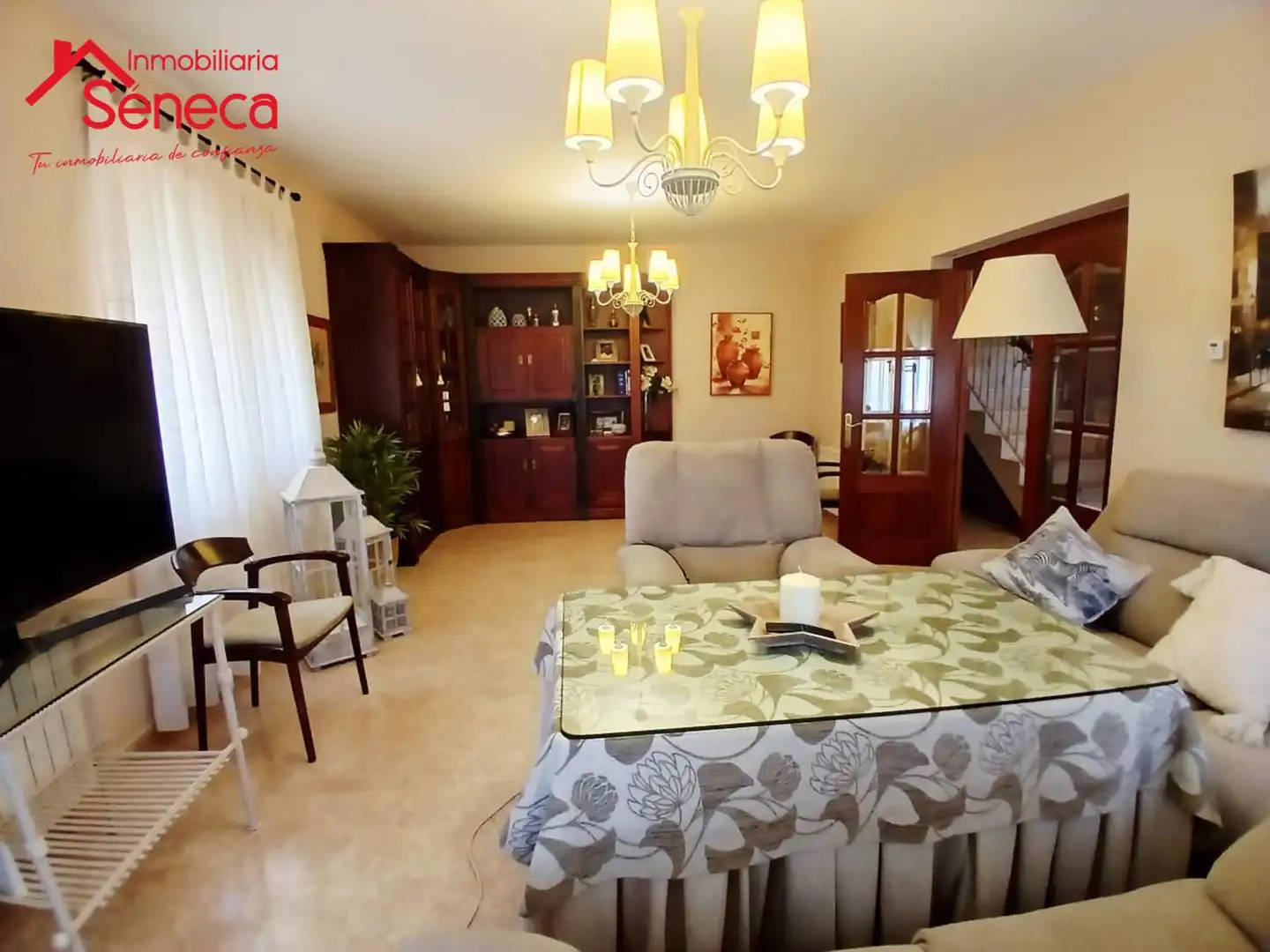 Living room of Houses for sale in Córdoba  with Air Conditioner, Heating and Swimming Pool