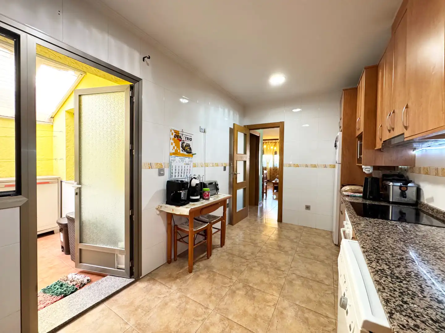 Cocina de Casa adosada en venta en San Javier con Aire acondicionado, Jardín privado y Trastero