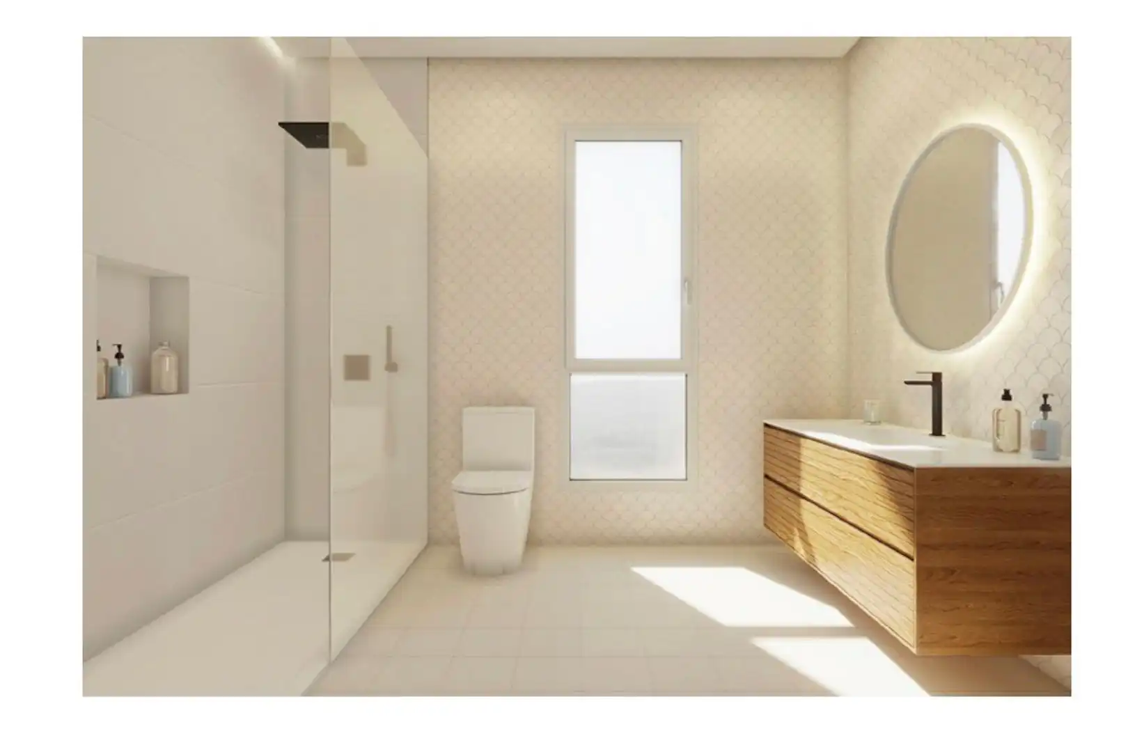 Bathroom of Houses for sale in Jávea / Xàbia  with Air Conditioner, Heating and Private garden