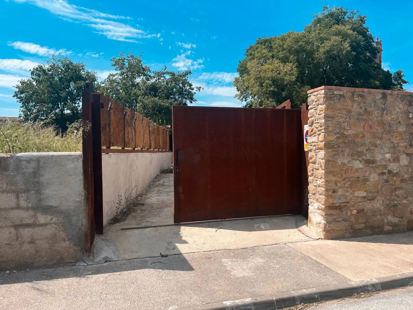 Exterior view of Country homes for sale in Flaçà  with Private garden, Terrace and Alarm