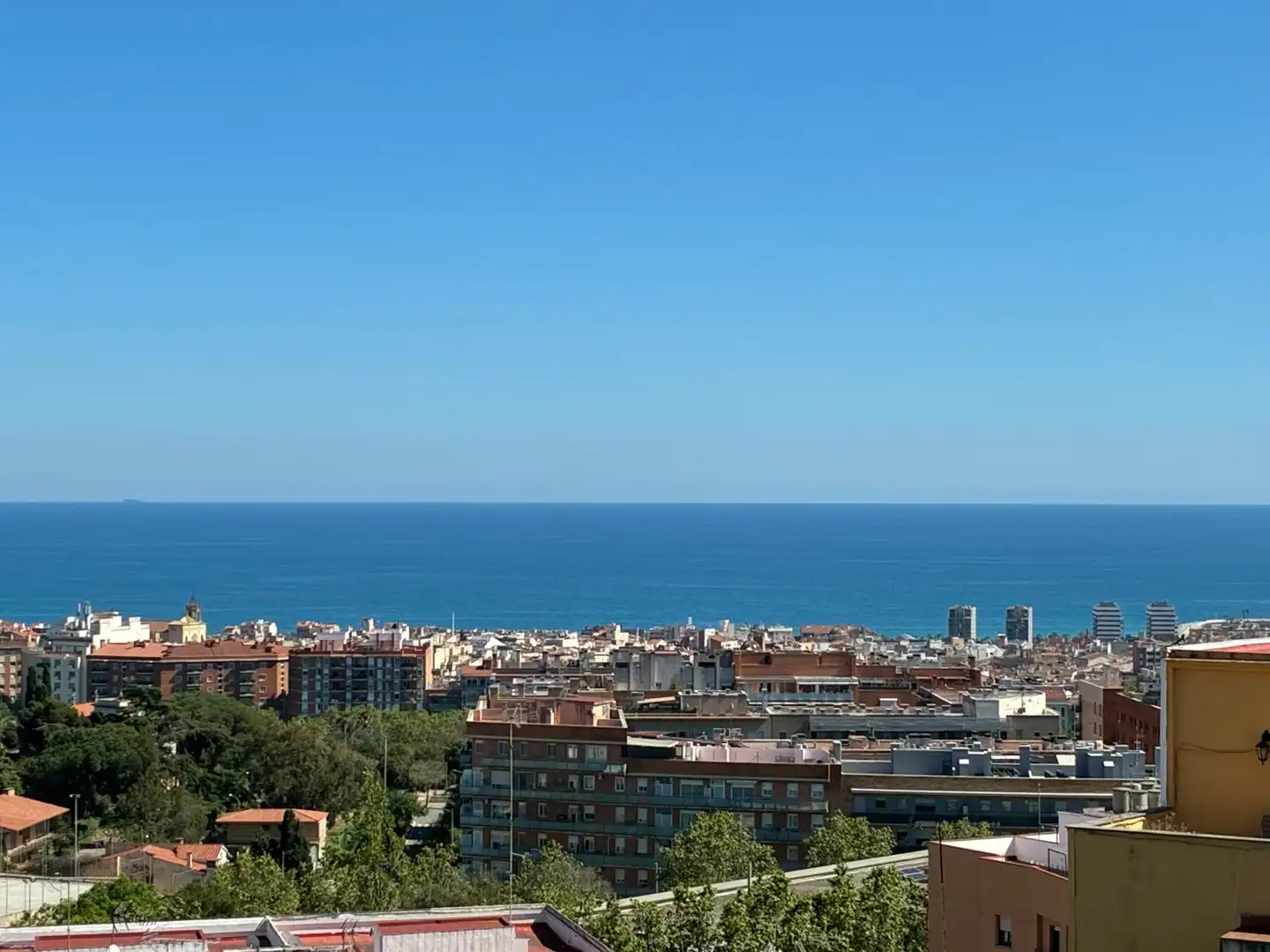 Vista exterior de Dúplex en venda en Mataró amb Terrassa, Moblat i Forn