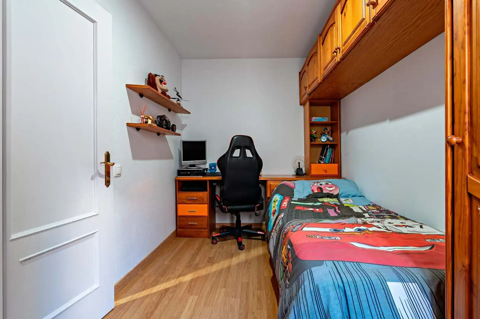 Schlafzimmer von Wohnung zum Verkauf in El Ejido mit Klimaanlage, Parkett und Terrasse