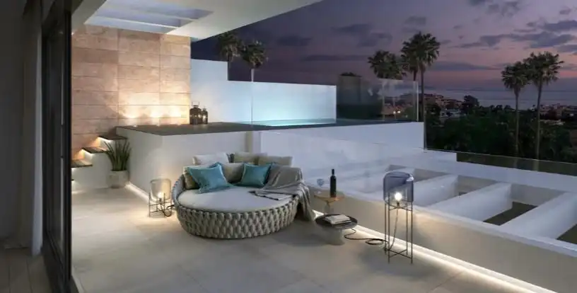 Appartement compact avec terrasse à vendre à Estepona Pueblo, imagen 7