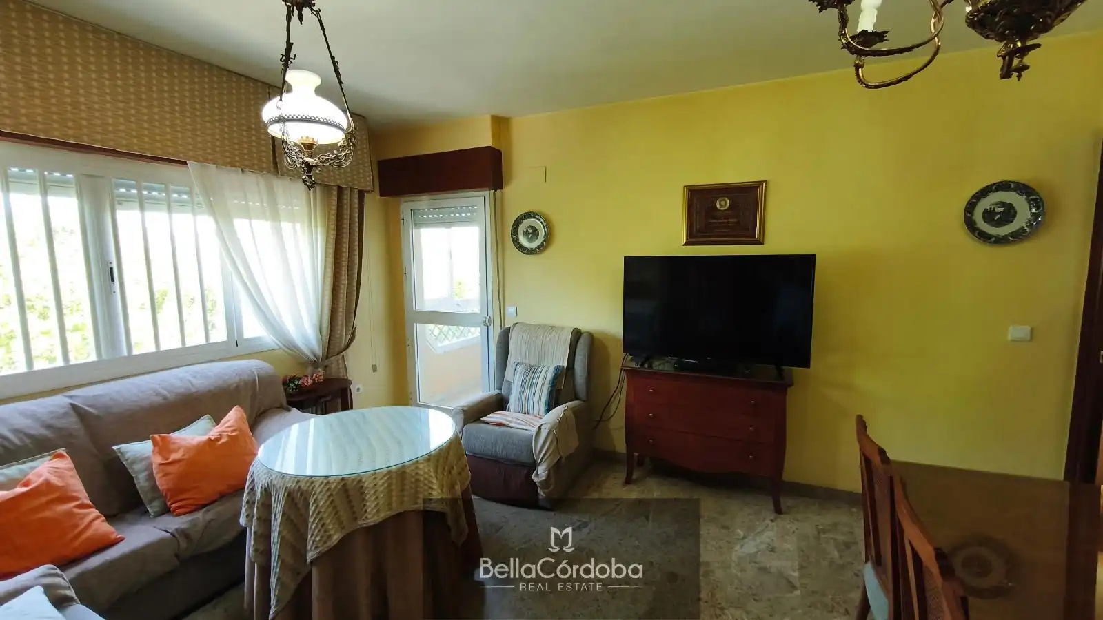 Living room of Flat for sale in Córdoba  with Air Conditioner, Heating and Terrace