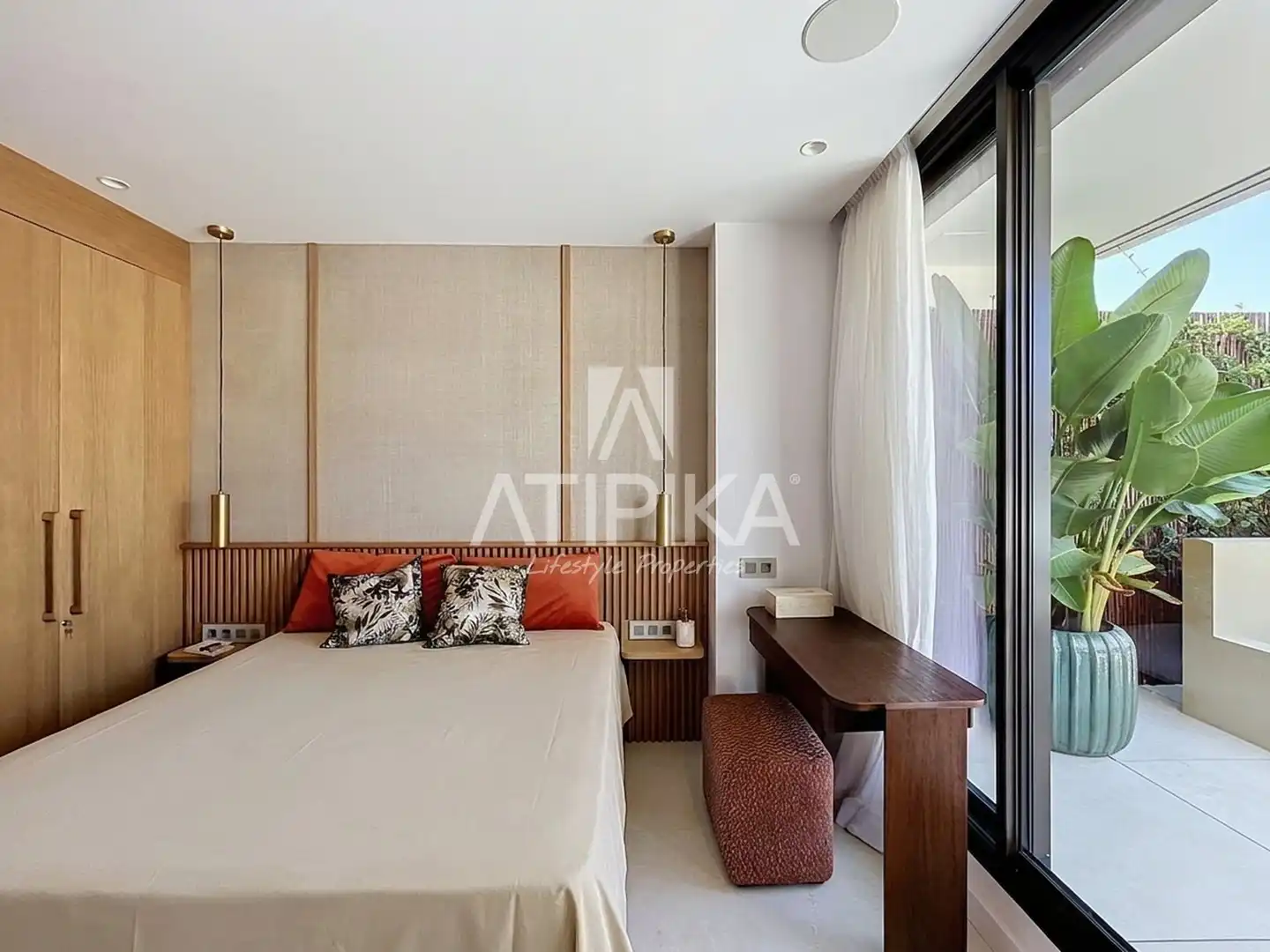 Bedroom of Flat for rent in Barcelona  with Air Conditioner, Terrace and Furnished