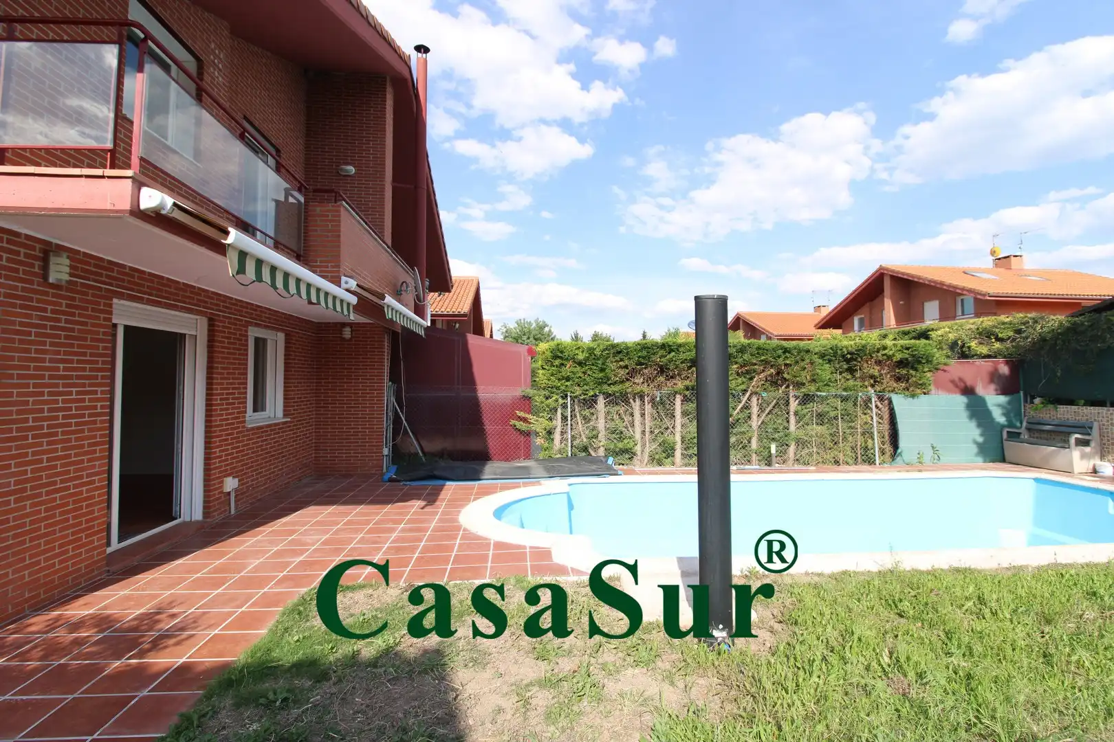 Vista exterior de Casa o chalet en venta en Renedo de Esgueva con Calefacción, Jardín privado y Terraza