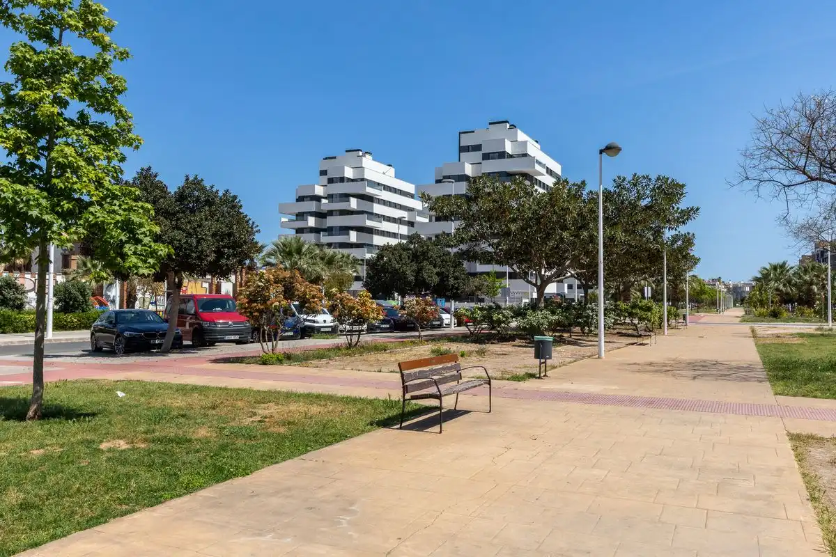 Vista exterior de Dúplex en venda en Sagunto / Sagunt amb Aire condicionat, Calefacció i Terrassa