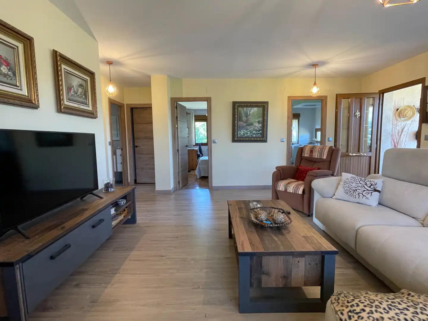 Sala de estar de Casa o chalet en venta en Gijón  con Calefacción, Jardín privado y Terraza