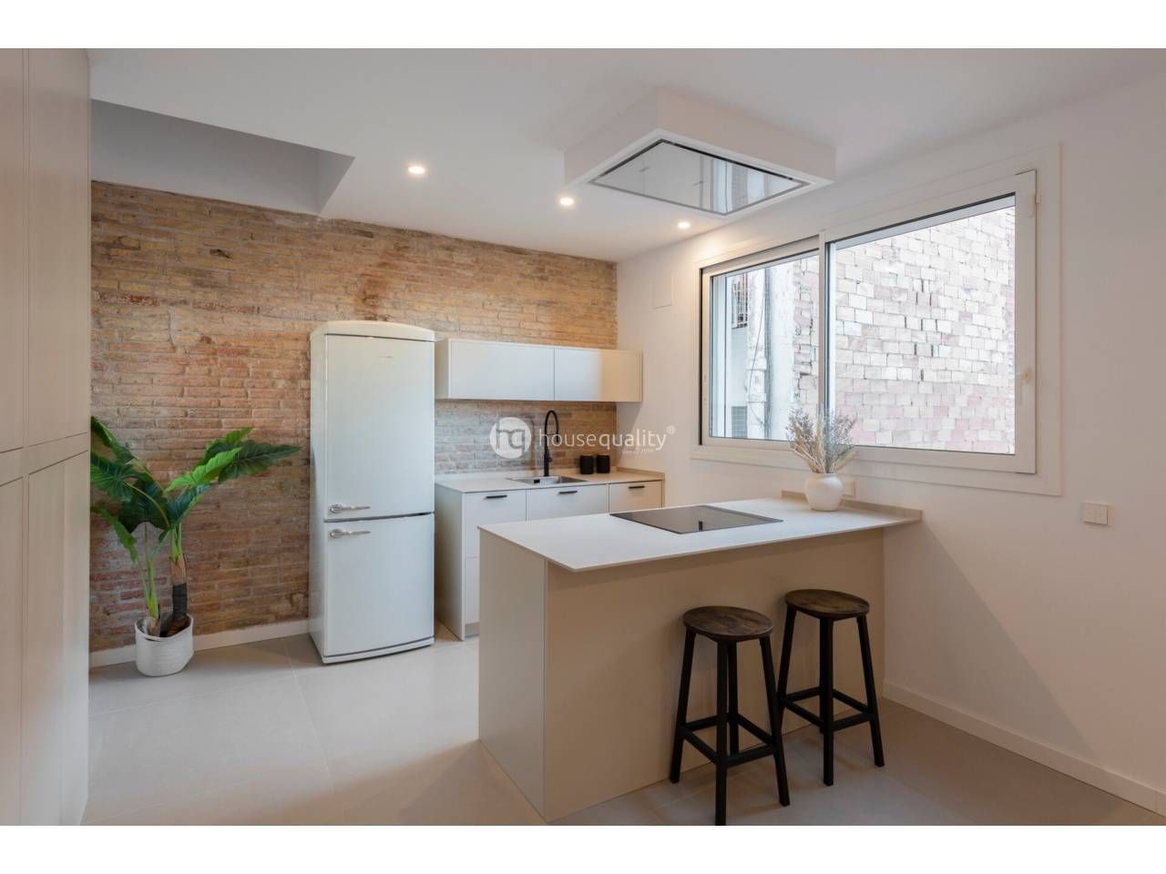 Küche von Dachboden zum Verkauf in  Barcelona Capital mit Klimaanlage, Heizung und Terrasse